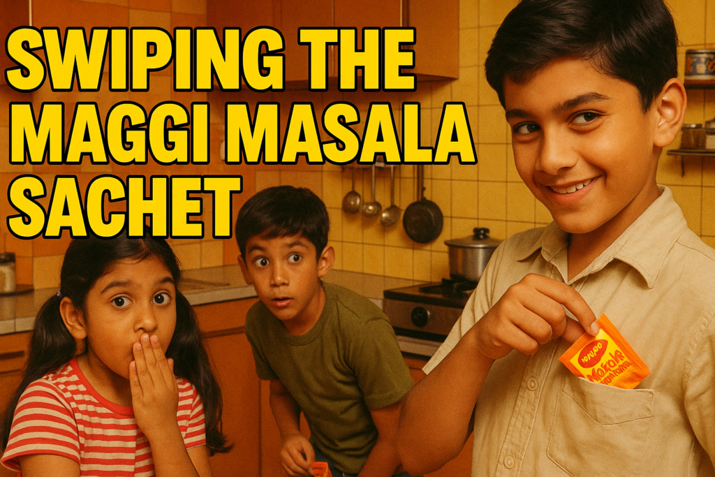 19 Things Every Indian Kid Secretly Did Growing Up 12 maggi masala