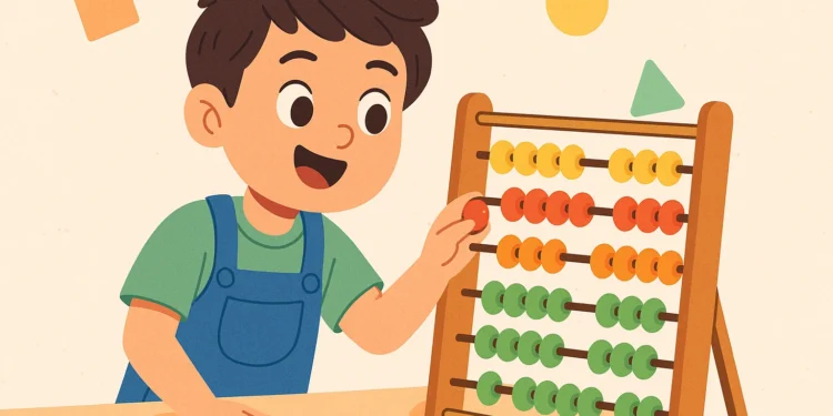 Bead Builders Make the Number on Abacus