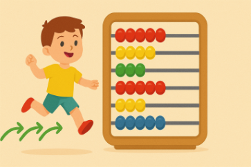 Bead Jumps Forward Counting on Abacus