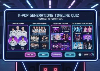 K-Pop Generations Timeline Quiz- From H.O.T. to Fourth Gen