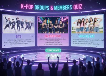 K-Pop Groups & Members Quiz- From BTS to NewJeans