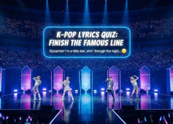 K-Pop Lyrics Quiz- Finish the Famous Line
