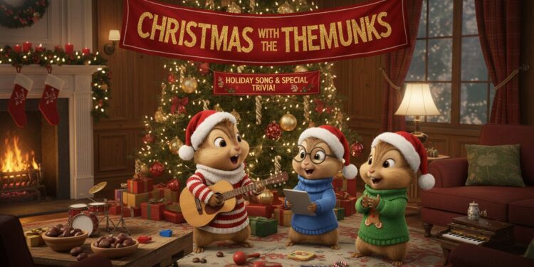 Christmas with The Chipmunks: Holiday Song and Special Trivia 9 Christmas with The Chipmunks- Holiday Song and Special Trivia