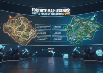 Fortnite Map Legends- Past & Present Locations Quiz
