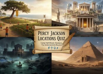 Percy Jackson Locations Quiz: Camp Half-Blood, Olympus, the Underworld and Beyond 1 Percy Jackson Locations Quiz- Camp Half-Blood, Olympus, the Underworld and Beyond