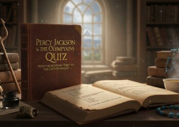 Percy Jackson & the Olympians Books Quiz: From The Lightning Thief to The Last Olympian 3 Percy Jackson & the Olympians Books Quiz- From The Lightning Thief to The Last Olympian