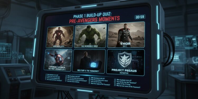 Phase 1 Build-Up Quiz- Pre-Avengers Moments