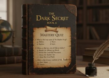 The Dark Secret (Book 4) Mastery Quiz