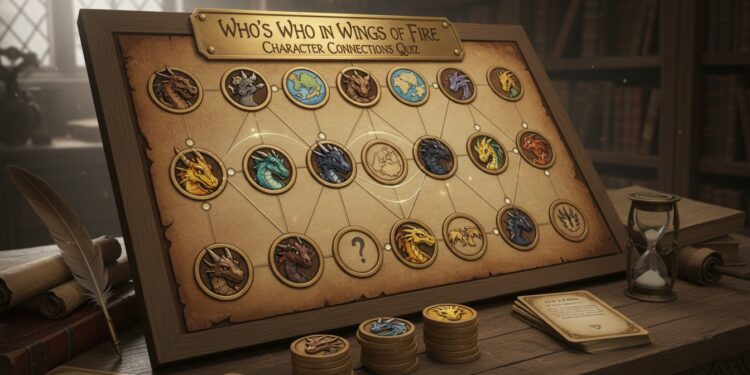 Who's Who in Wings of Fire- Character Connections Quiz