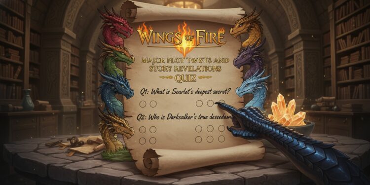 Wings of Fire- Major Plot Twists and Story Revelations Quiz